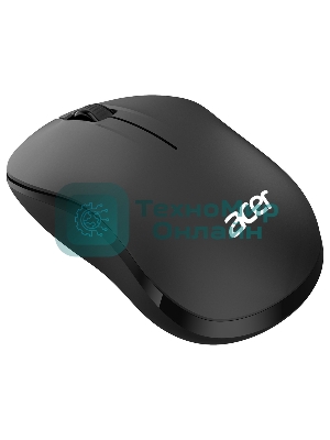 Мышь беспроводная Acer OMR160 черный, 1200 dpi, радиоканал, USB, кнопки - 3