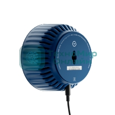 Умная колонка Sber SberBoom Mini, 5Вт, 1.0, мультирум, стереопара, детектор шума, световая индикация, Wi-Fi, Bluetooth 5.0, Салют, синий нептун