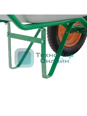 Тачка садовая Palisad 2-х колесная, грузоподъемность 170 кг, объем 78 л