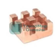 Медный радиатор 10х10х2 мм