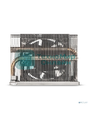 Кулер для процессора ExeGate ESNK-P0068AP4.PWM.2U.3647.Cu серебристый/черный, 60 мм, алюминий/медь, 6800 об/мин, 52 дБ, 4 pin, 205 Вт, 64.5 мм