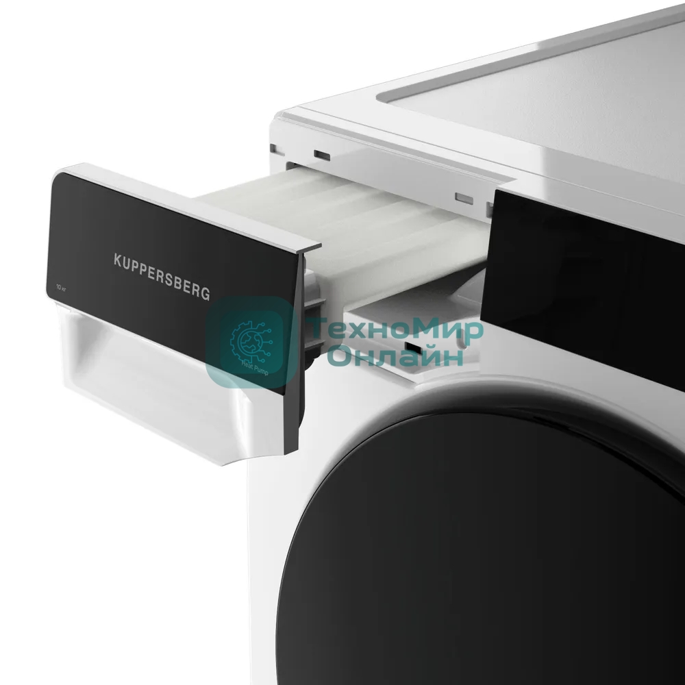 Стиральная машина Kuppersberg WM 590 W белая, загрузка фронтальная 12кг, 1200 об/мин., класс: A+++