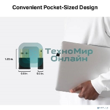 вухдиапазонный беспроводной нано-USB-адаптер Wi-Fi TP-Link Archer TX20U Nano