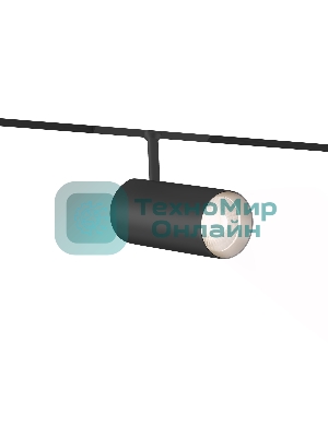 Трековый акцентный светильник Ambrella light GL4425 BK черный IP20 15W 3CCT 3000-6000K SMART 48V 24° D55*120