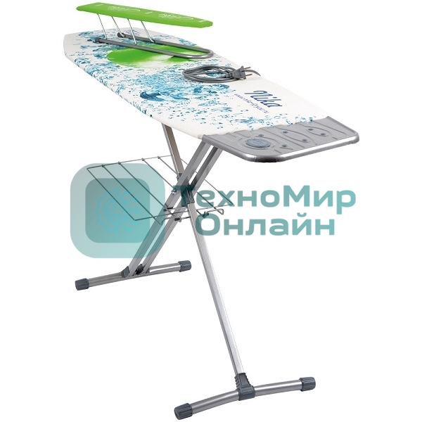 Доска гладильная НИКА 8 автомат, размер: 122/40, материал: фанера, европодставка под утюг (полимер)