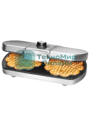 Вафельница Clatronic WA 3745 schwarz-inox