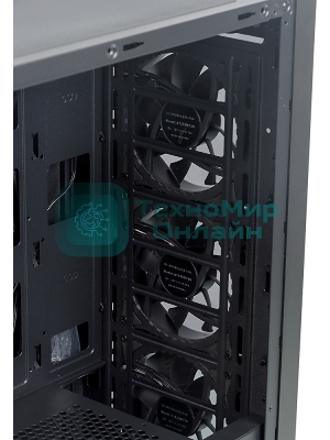Компьютерный корпус Aerocool/Formula F-3401 (V1) черный без БП ATX 3x120мм 2xUSB 2.0 1xUSB 3.0 audio bott PSU