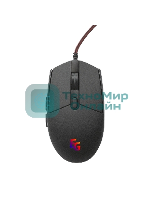 Мышь проводная ExeGate SL-9066 черный, 2400 dpi, USB, кнопки - 6