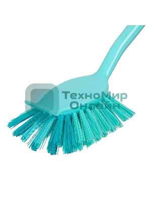 Щетка для посуды квадратная 68х37х275 мм, двухкомпонентная рукоятка Elfe