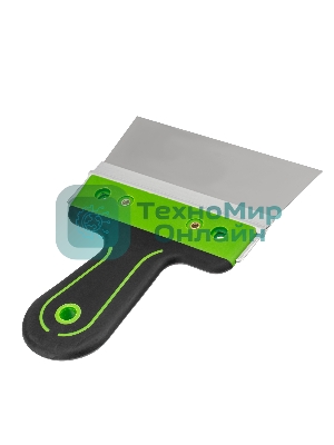 Шпатель фасадный Сибртех, нержавеющая сталь 420S45, 150 мм, 2-компонентная ручка