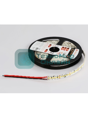 Светодиодная лента Ambrella light GS3401 2835 240Led/ 20W m/ 24V IP20 3000K/ 5000*10*1.2mm (2 конт.)