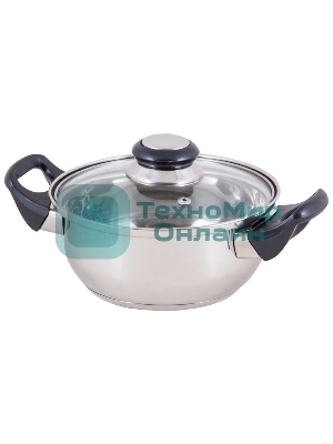 Кастрюля BAK-S-01 из нерж стали с крышкой