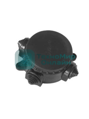 Коробка распределительная ОП КЭМ1-10-3Б (КОР-73 3 рожк.) d75х53 3-рожков. карбол