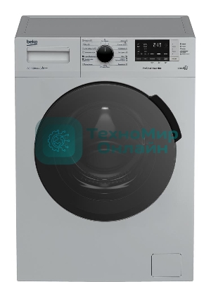 Стиральная машина Beko RSPE78612S серебристый, загрузка фронтальная 7 кг, 1200 об/мин., класс: А