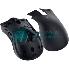 Мышь беспроводная Razer DeathAdder V2 X Hyperspeed черный, 14000 dpi, радиоканал, Bluetooth, USB, кнопки - 7