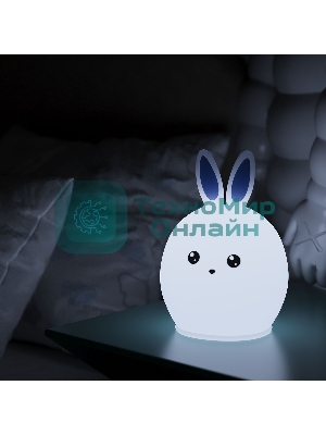 Ночник Gauss NN301 кролик белый