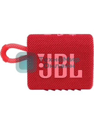 Портативная акустика JBL GO 3, красный