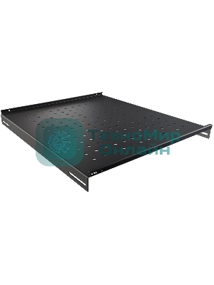 Полка стационарная NTSS NTSS-FS-H-800-BL 1U нагр.:100кг. 19