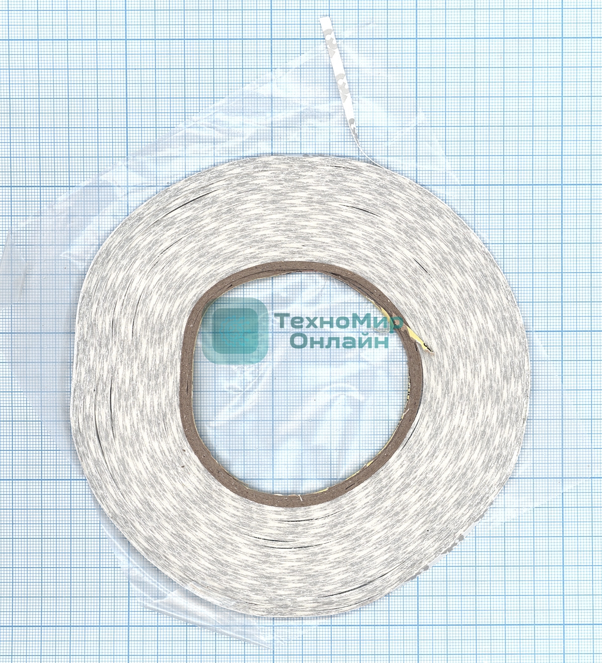 Скотч 3M двухсторонний для монтажа тачскринов, прозрачный, ширина 3мм, длина 55м