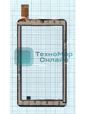 Сенсорное стекло (тачскрин) FPC-TP070255(X71)-01, черное