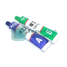 Клей двухкомпонентный (жидкая сварка) Kafuter K-9119 серебристый 65 грамм