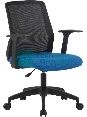 Кресло Cactus CS-MC222-BKBL черный, сетка