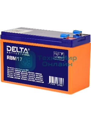 Модуль батарейный 3 аналог RBC17 Delta RBM17