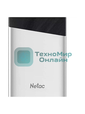 Внешний SSD Netac Z6S 480Gb USB 3.2 Gen 2 Type-C External SSD, R/W up to 550MB/480Mb/s,with USB-C to USB-A cable and USB-A to USB-C adapter