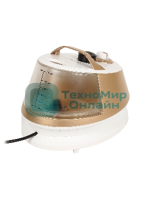 Отпариватель Kitfort КТ-913 белый/золотистый, 2000 Вт, 35 г/мин, 1300 мл