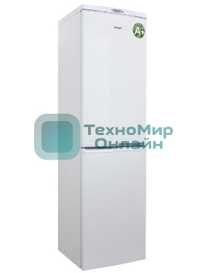 Холодильник DON R-297 BI белая искра двухкамерный 225/140л морозилка снизу