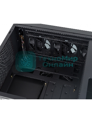 Компьютерный корпус Aerocool/Formula F-3401 (V1) черный без БП ATX 3x120мм 2xUSB 2.0 1xUSB 3.0 audio bott PSU