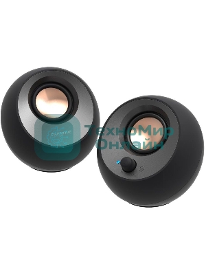 Акустическая система Creative Pebble V3 MF1700 2.0 черный 8Вт BT