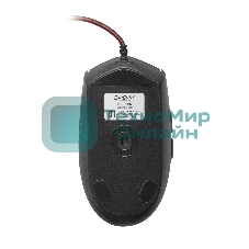 Мышь проводная ExeGate SL-9066 черный, 2400 dpi, USB, кнопки - 6