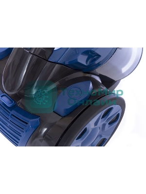 Пылесос SUPRA VCS-1832 синий, 360/1800 Вт, уборка сухая, пылесборник контейнер 2 л