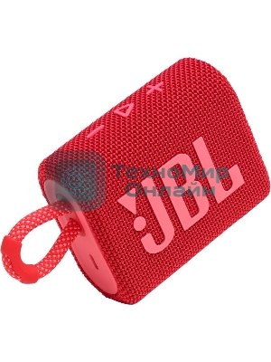 Портативная акустика JBL GO 3, красный