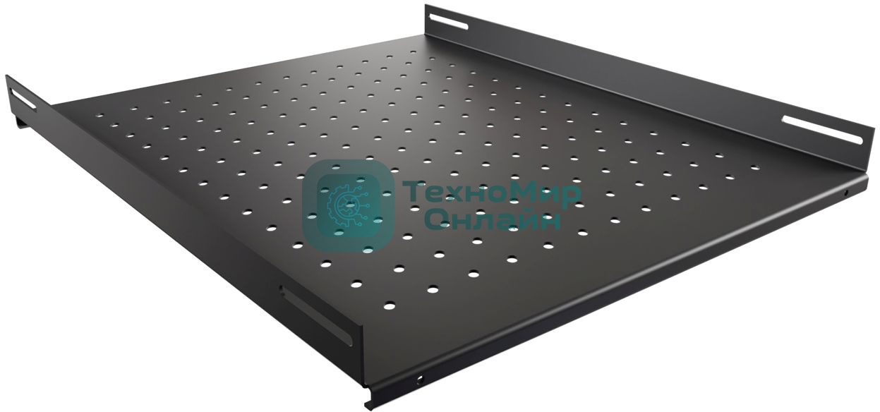 Полка стационарная NTSS NTSS-FS-H-800-BL 1U нагр.:100кг. 19