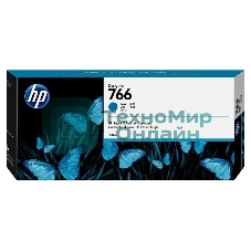 Картридж струйный HP 766 голубой для HP DesignJet XL 3600 MFP, 300 мл