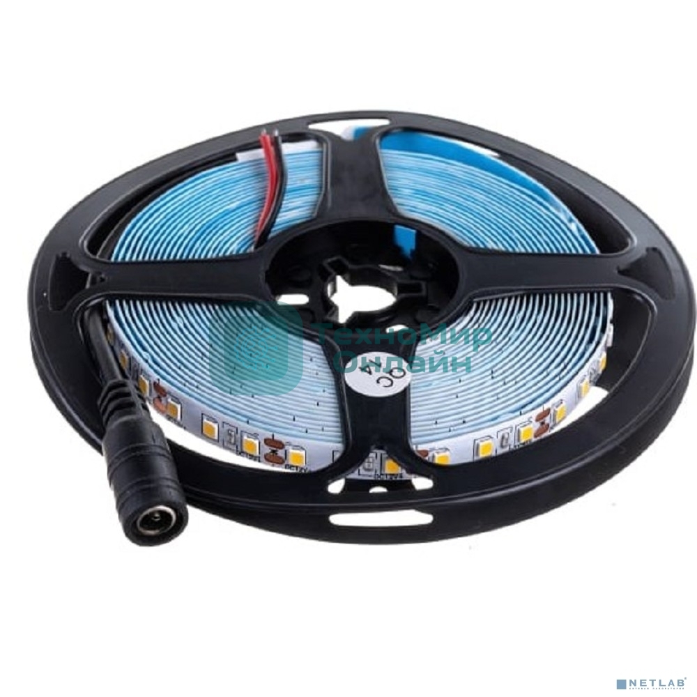 Лента светодиодная ЭРА LS2835-9,6-120-12-2700K-IP20-1 year-5m (100/1800)