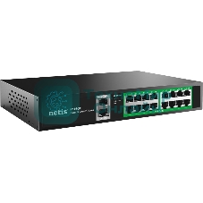 Коммутатор 16PORT 10/100M 16POE+2XGE+SFP P116GC NETIS