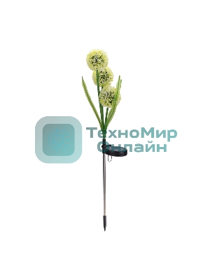 Светильник грунтовый Rexant Одуванчик, RGb, встроенный аккумулятор, солнечная панель