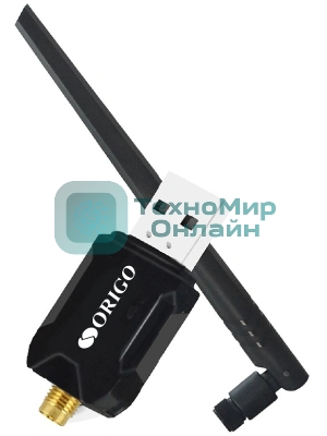 Сетевой адаптер ORIGO OW900A/A1A Wi-Fi 6 AX900 USB 2.0,2.4/5 ГГц, съемная антенна 5 dBi