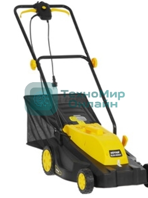 Газонокосилка роторная Huter ELM-2000T, от сети, 2000 Вт