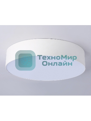 Потолочный светодиодный светильник Ambrella light FV5523 WH белый LED 35W 3000K D300*58 (Без ПДУ)