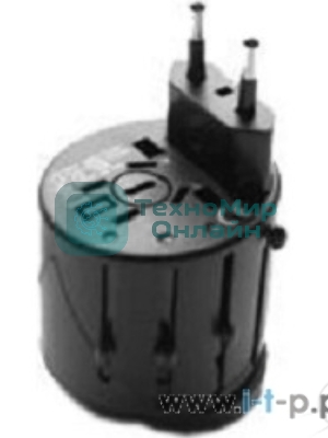 Переходник Konoos Универсальный сетевой переходник для путешествий WTA-1, вилки/розетки EU,US,RU