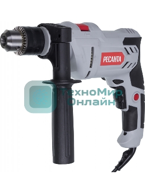Дрель ударная Ресанта ДУ-15/850 850Вт патрон:кулачковый реверс