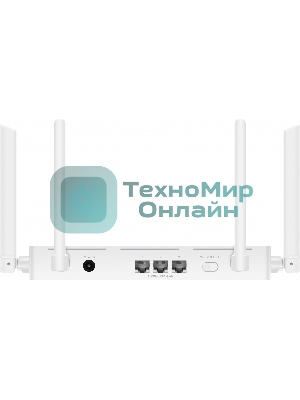 Роутер беспроводной Huawei WiFi AX2 WS7001-22 (53030ADX) AX1500 10/100/1000BASE-T белый