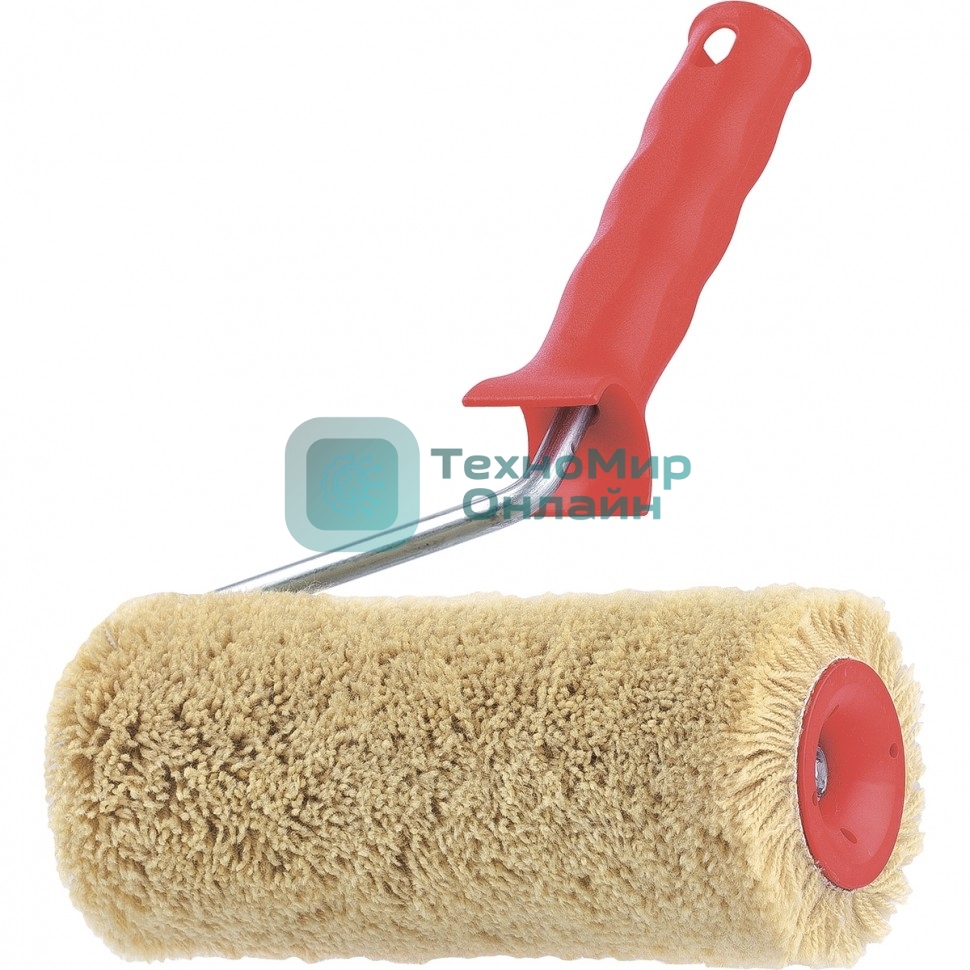 Валик в сборе Matrix полиакрил для фасадных работ, 180 мм, ворс 18 мм, D 36 мм, D ручки 6 мм