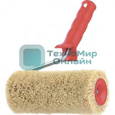 Валик в сборе Matrix полиакрил для фасадных работ, 180 мм, ворс 18 мм, D 36 мм, D ручки 6 мм