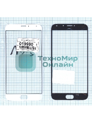Стекло для Meizu MX5 белое