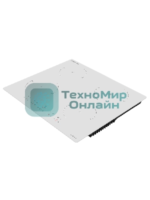 Индукционная варочная панель Maunfeld CVI604EXWH, конфорок: 4 шт., стеклокерамика, независимая, белый